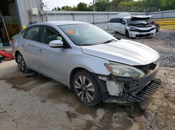 3N1AB7AP0HY213988 2017 NISSAN SENTRA Silver წინა პანელის ხედი