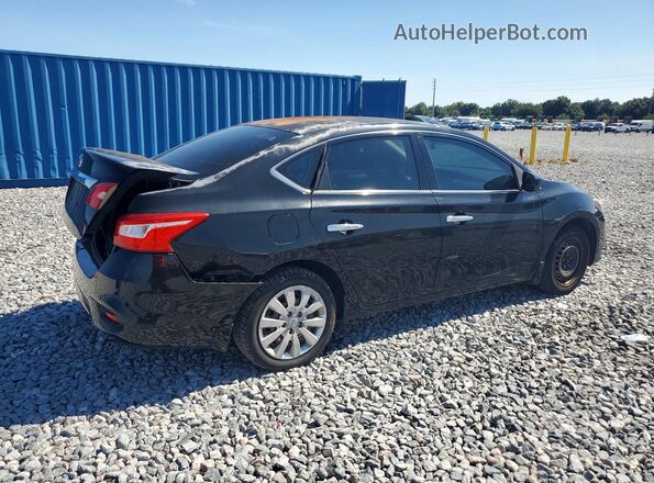 3N1AB7AP0HY214641 2017 NISSAN SENTRA Black Задня права чверть