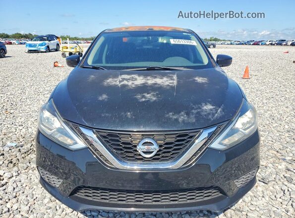 3N1AB7AP0HY214641 2017 NISSAN SENTRA Black Вид спереду