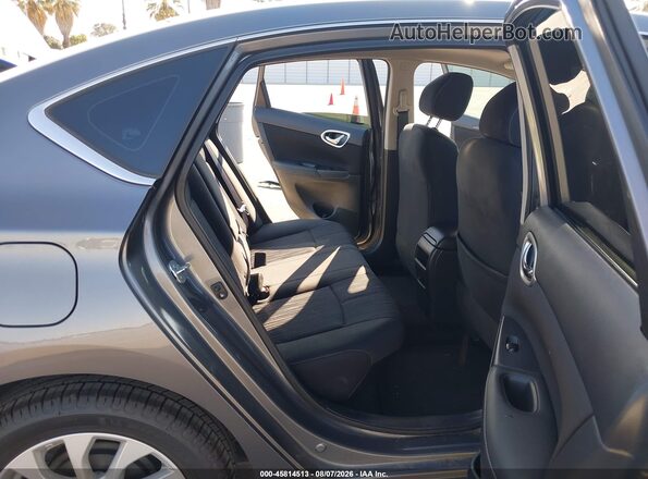 3N1AB7AP0HY217569 2017 NISSAN SENTRA Gray Widok naklejki z numerem VIN