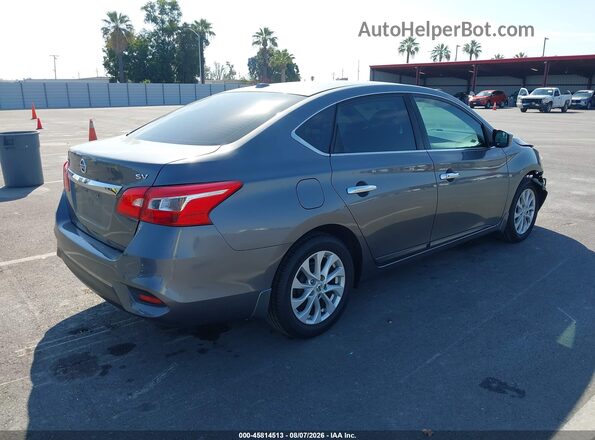 3N1AB7AP0HY217569 2017 NISSAN SENTRA Gray Tył prawy