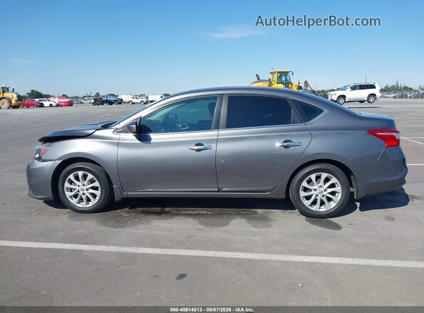 3N1AB7AP0HY217569 2017 NISSAN SENTRA Gray 