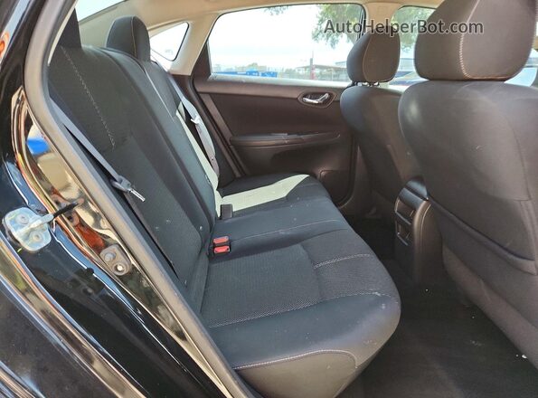 3N1AB7AP0HY228166 2017 NISSAN SENTRA Черный Вид задних сидений