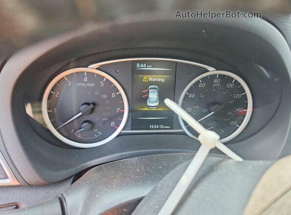 3N1AB7AP0HY232203 2017 NISSAN SENTRA Red Vista del cuadro de instrumentos