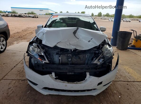 3N1AB7AP0HY256291 2017 NISSAN SENTRA Белый Вид спереди
