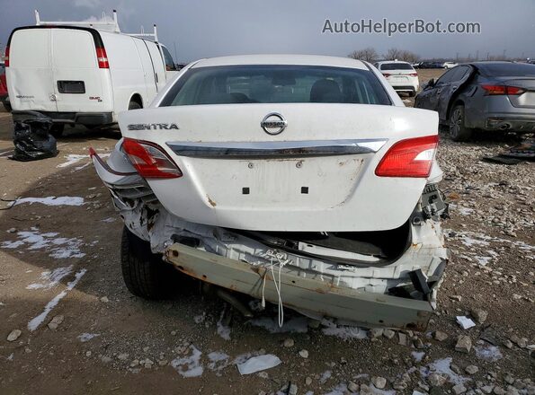 3N1AB7AP0HY257232 2017 NISSAN SENTRA Белый Вид наклейки с VIN-кодом