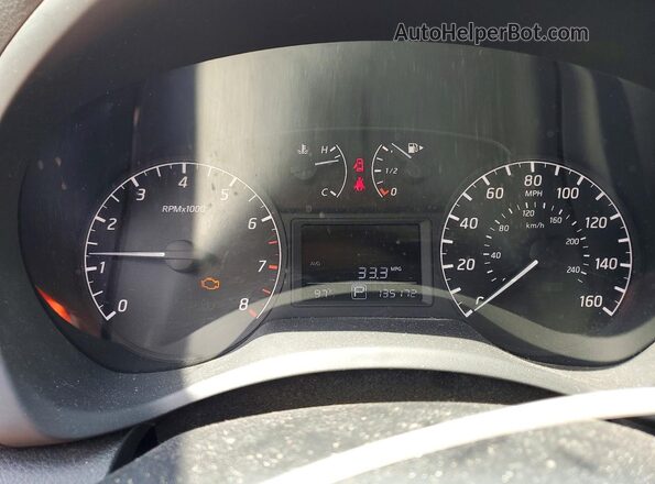 3N1AB7AP0HY257747 2017 NISSAN SENTRA Blue Widok zestawu wskaźników
