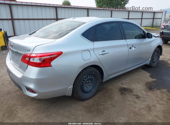 3N1AB7AP0HY266352 2017 NISSAN SENTRA Silver Rear right