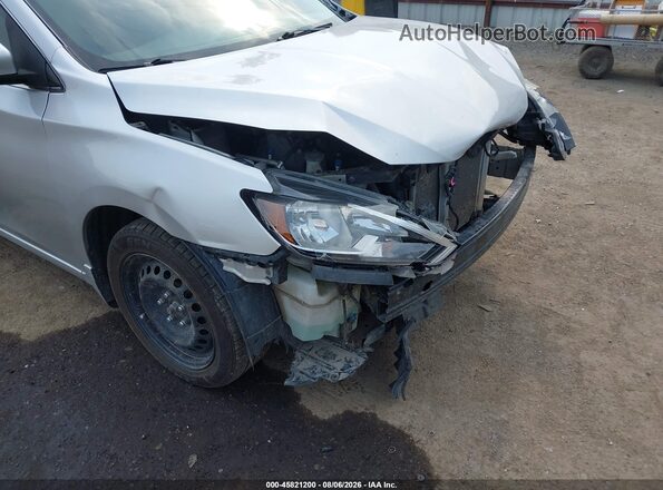 3N1AB7AP0HY266352 2017 NISSAN SENTRA Silver 360 interior view