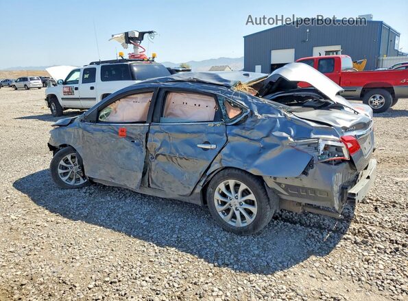 3N1AB7AP0HY272958 2017 NISSAN SENTRA Charcoal Rear left