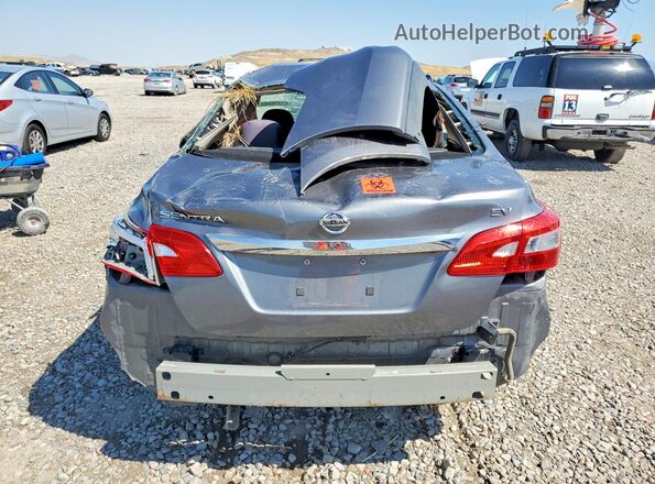3N1AB7AP0HY272958 2017 NISSAN SENTRA Charcoal Rear view