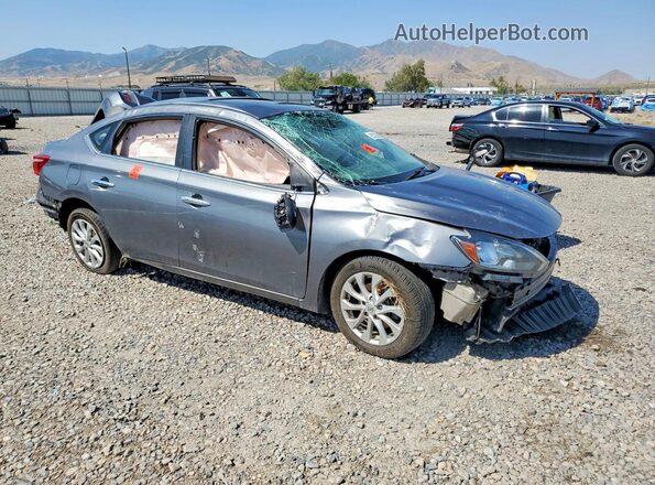 3N1AB7AP0HY272958 2017 NISSAN SENTRA Charcoal Front right