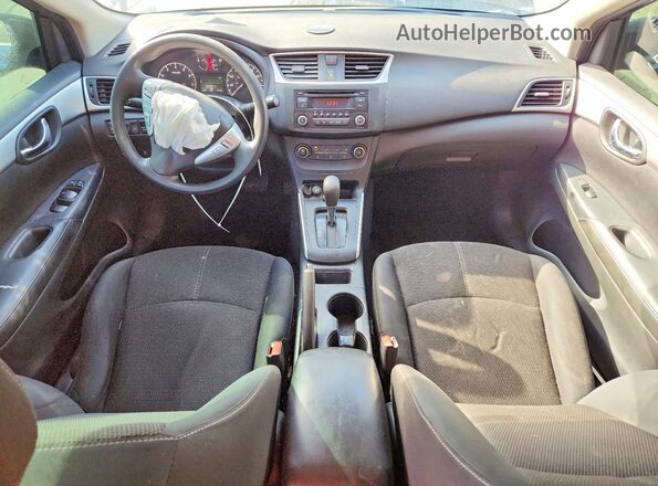 3N1AB7AP0HY274080 2017 NISSAN SENTRA Blue წინა პანელის ხედი