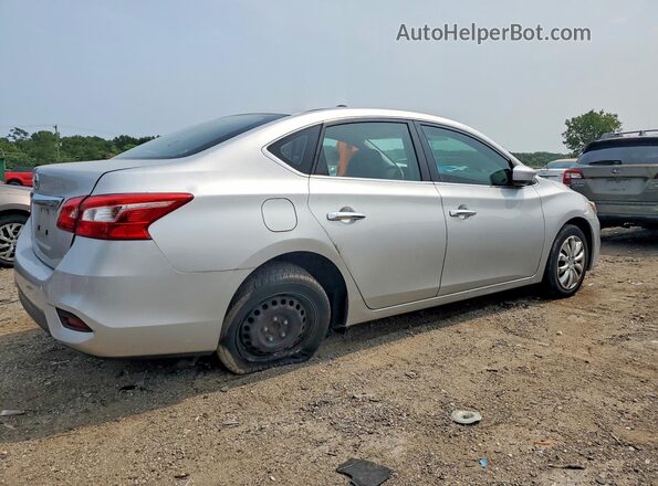 3N1AB7AP0HY291901 2017 NISSAN SENTRA Silver Trasero derecho