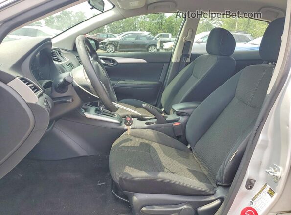 3N1AB7AP0HY291901 2017 NISSAN SENTRA Silver Vista interior delantera