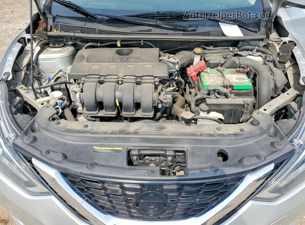 3N1AB7AP0HY291901 2017 NISSAN SENTRA Silver Vista interior trasera