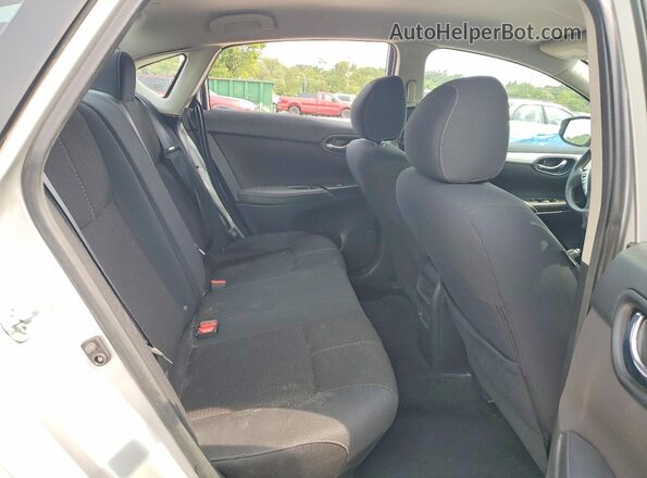 3N1AB7AP0HY291901 2017 NISSAN SENTRA Silver Vista de los asientos traseros
