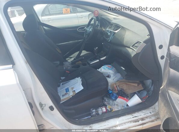 3N1AB7AP0HY297777 2017 NISSAN SENTRA White Widok wnętrza z przodu