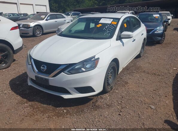 3N1AB7AP0HY297777 2017 NISSAN SENTRA White Przód lewy