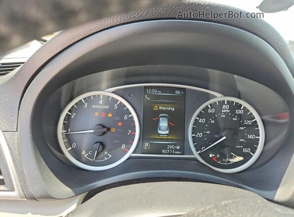 3N1AB7AP0HY299755 2017 NISSAN SENTRA White Սարքավորումների վահանակի տեսք