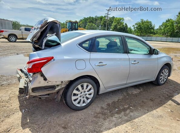 3N1AB7AP0HY306896 2017 NISSAN SENTRA Silver Rear right