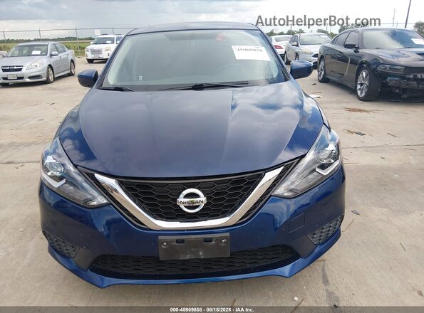 3N1AB7AP0HY329191 2017 NISSAN SENTRA Синий Вид спереди