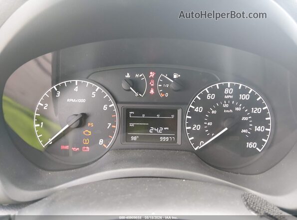 3N1AB7AP0HY329191 2017 NISSAN SENTRA Синий Вид задних сидений
