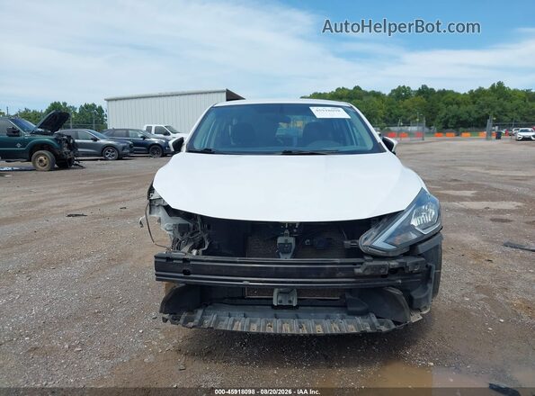 3N1AB7AP0HY340305 2017 NISSAN SENTRA Белый Вид задней части салона