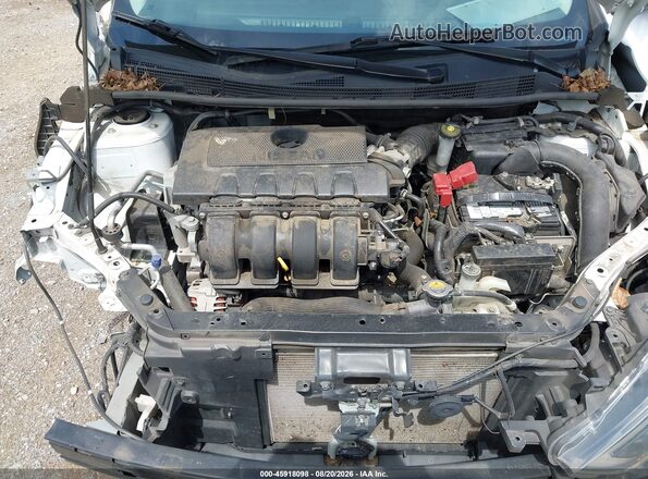 3N1AB7AP0HY340305 2017 NISSAN SENTRA Белый Вид сзади