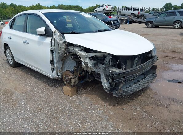3N1AB7AP0HY340305 2017 NISSAN SENTRA Белый Вид спереди