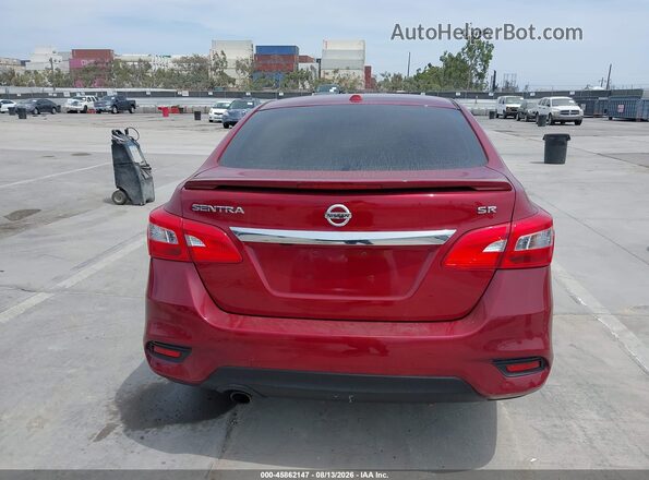 3N1AB7AP0HY353457 2017 NISSAN SENTRA Burgundy 