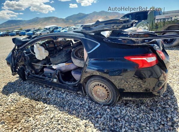 3N1AB7AP0HY356004 2017 NISSAN SENTRA Black Rear left