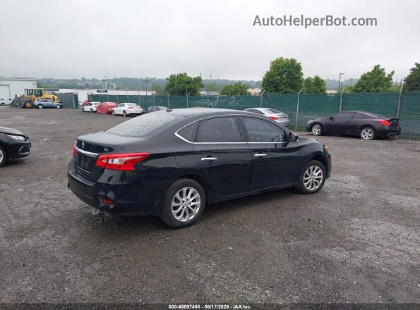 3N1AB7AP0HY371067 2017 NISSAN SENTRA Black Rear right