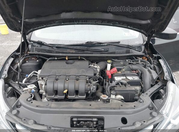 3N1AB7AP0HY371067 2017 NISSAN SENTRA Black Rear view