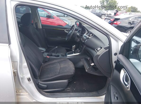 3N1AB7AP0JL650070 2018 NISSAN SENTRA Silver წინა სალონის ხედი