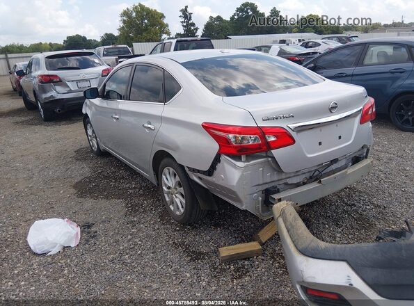 3N1AB7AP0JL650070 2018 NISSAN SENTRA Silver უკანა მარცხენა