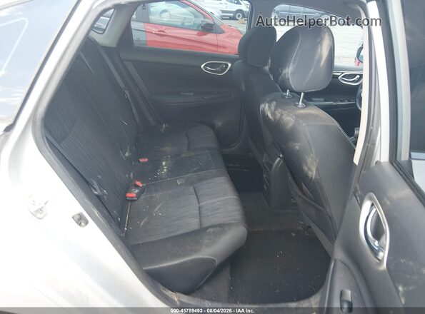3N1AB7AP0JL650070 2018 NISSAN SENTRA Silver VIN კოდის სტიკერის ხედი