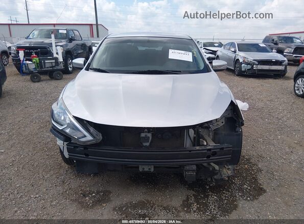 3N1AB7AP0JL650070 2018 NISSAN SENTRA Silver უკანა სალონის ხედი