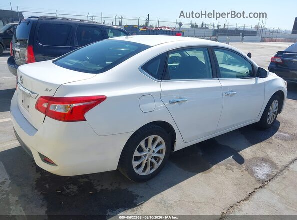 3N1AB7AP0JL653082 2018 NISSAN SENTRA White Tył prawy