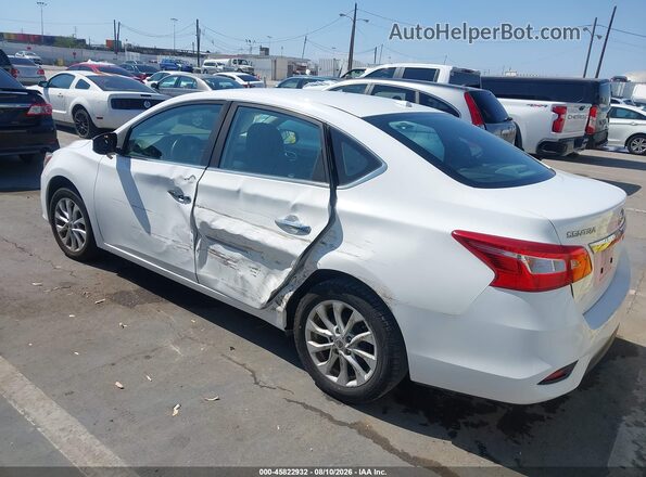 3N1AB7AP0JL653082 2018 NISSAN SENTRA White Widok z przodu