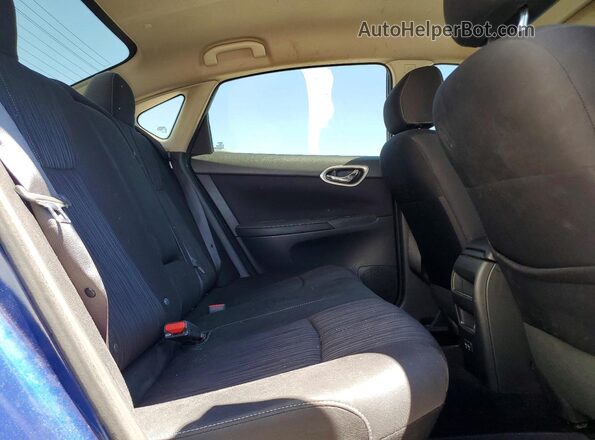 3N1AB7AP0JL661960 2018 NISSAN SENTRA Blue Вид задніх сидінь