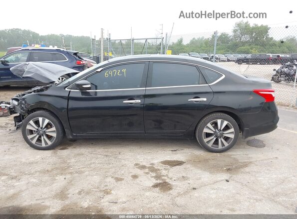 3N1AB7AP0JY212541 2018 NISSAN SENTRA Black Սալոնի 360 աստիճան տեսք
