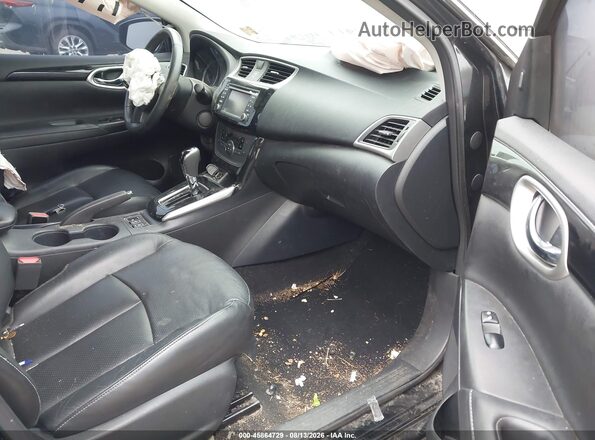 3N1AB7AP0JY212541 2018 NISSAN SENTRA Black Սալոնի դիմացի տեսք