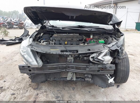 3N1AB7AP0JY212541 2018 NISSAN SENTRA Black Սարքավորումների վահանակի տեսք