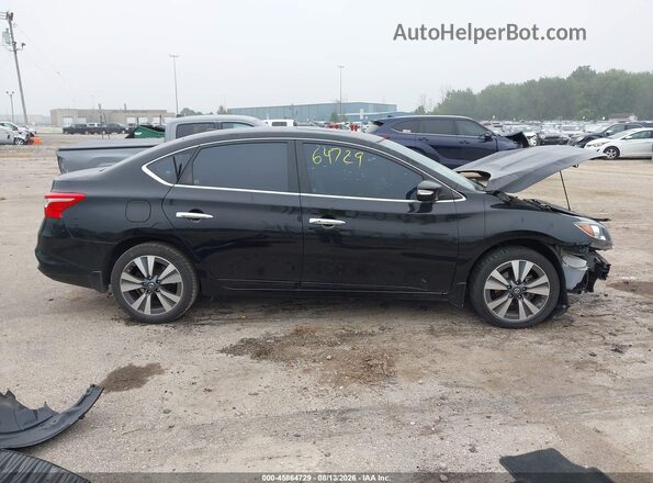 3N1AB7AP0JY212541 2018 NISSAN SENTRA Black Սալոնի հետևի տեսք