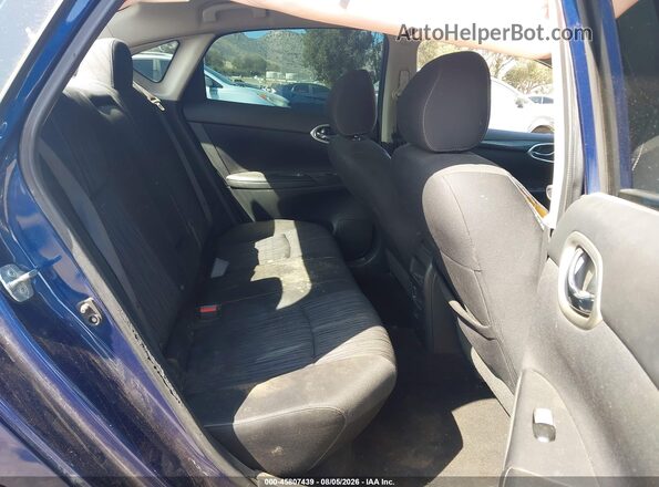 3N1AB7AP0JY225287 2018 NISSAN SENTRA Blue VIN կոդի պիտակի տեսք