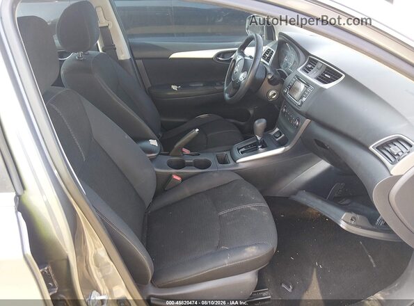 3N1AB7AP0JY227766 2018 NISSAN SENTRA Gray Widok wnętrza z przodu