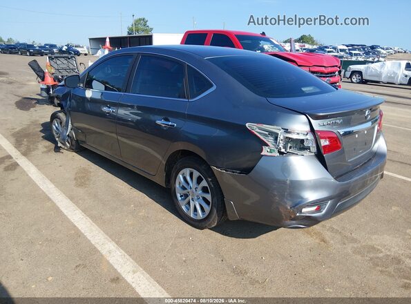 3N1AB7AP0JY227766 2018 NISSAN SENTRA Gray Tył lewy