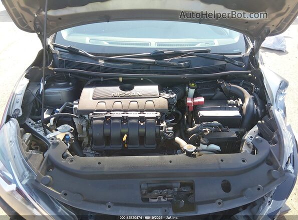3N1AB7AP0JY227766 2018 NISSAN SENTRA Gray Widok z tyłu