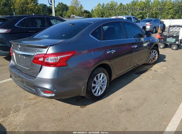 3N1AB7AP0JY227766 2018 NISSAN SENTRA Gray Tył prawy